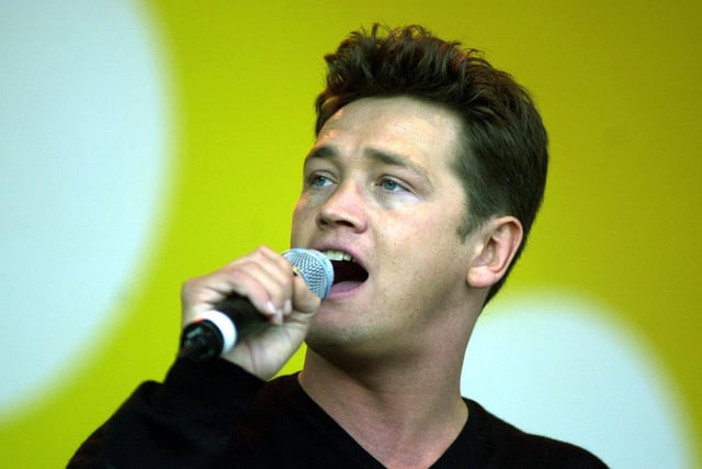 EastEnders star Sid Owen performed at Party in the Park that year having launched  a pop career. Do you remember the single Good Thing Going?