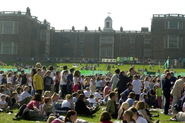 Temple Newsam House provided a historic backdrop to the concert.