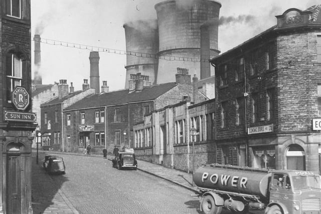 No longer a sight on the town skyline, the cooling towers were demolished back in the 1970s.
