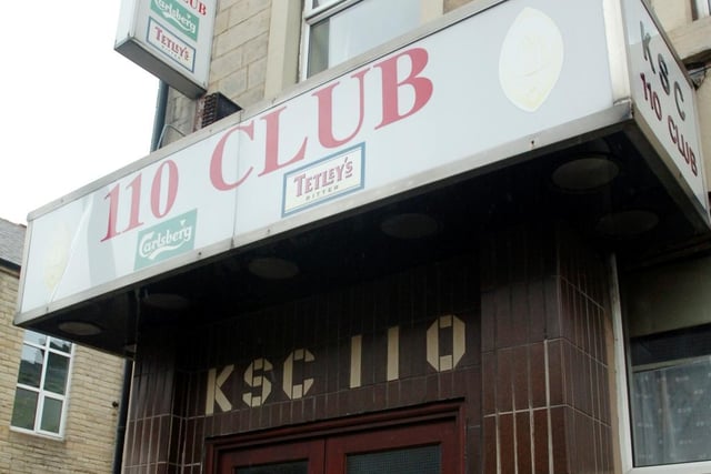 KSC 110 Club: Saturday, 3pm - 11pm.