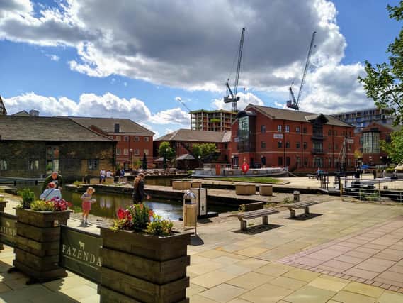 Explore the ways that the River Aire has flowed through the history of the city and find out about the making of the Leeds and Liverpool Canal and how it influenced the local economy.