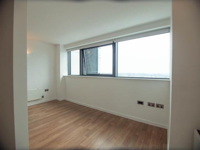 The 14th floor windows give stunning views across the city.