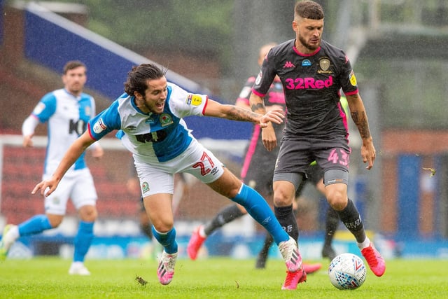 Following the goal for the hosts, Blackburn sense momentum is with them but Mateusz Klich steps in to take control in midfield and calm any nerves.