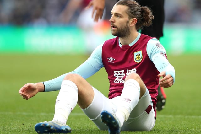 The striker was a headache for United's back three, pressing hard, putting himself about, showing his physical side and dropping deep. Claimed the assist for Burnley's opener and threatened Henderson with a second half piledriver.