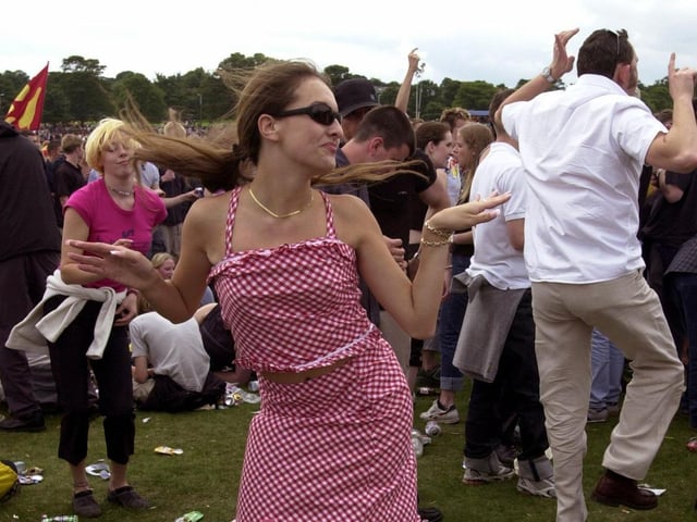 The music started at 1pm and ran until 11pm.