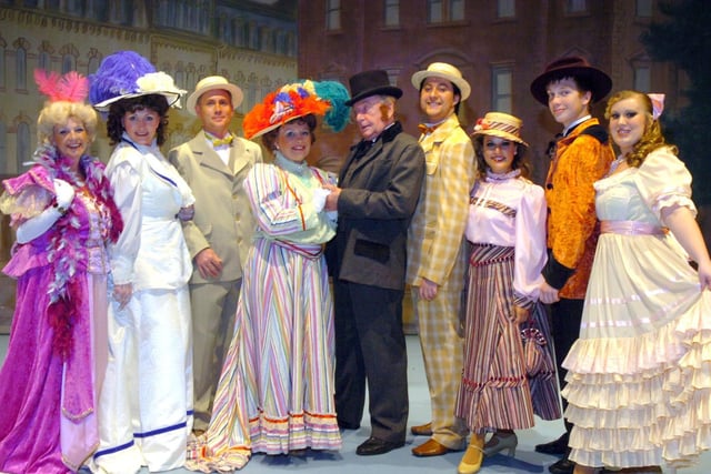 The cast of Hello Dolly at Blackpool Grand Theatre