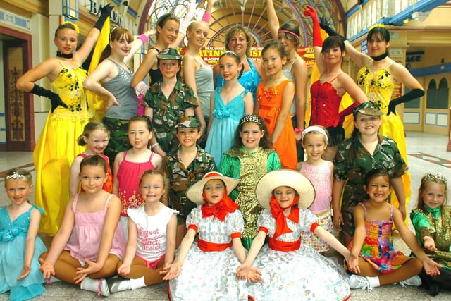 Some of the cast of Sue Turners Summertime Special 2008 at the Opera House, Blackpool