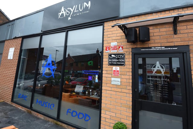 Outside Asylum, a new bar just opened in Standish