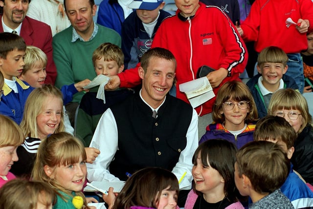 Lee Bowyer became the most expensive teenager in English football when he signed for Leeds United.