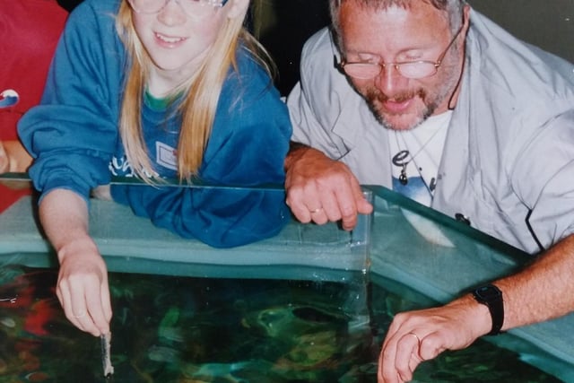 Bill Oddie visited the Sea Life Centre when it first opened in 1990