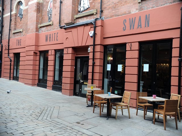 The White Swan, next to Leeds City Varieties, is back open and taking bookings online. One review said the Sunday roast was the 'best they'd ever had'