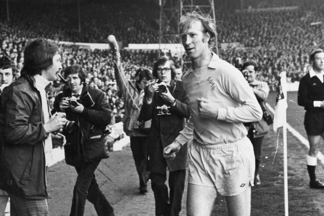 Jack Charlton left the Elland Road pitch for the last time in May 1973.