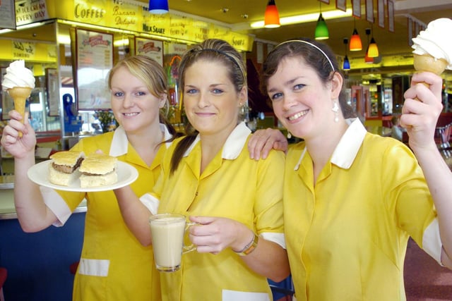 Preparing for the St Catherine's Hospice Midnight Walk in 2008. Every year the Harbour Bar leant its support to the charity's Midnight Walk and subsequently Starlight Walk and Sunrise Walk.