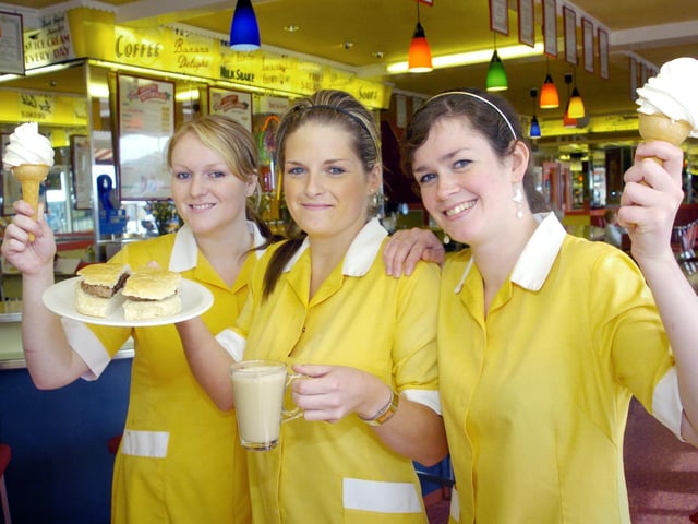 Preparing for the St Catherine's Hospice Midnight Walk in 2008. Every year the Harbour Bar leant its support to the charity's Midnight Walk and subsequently Starlight Walk and Sunrise Walk.