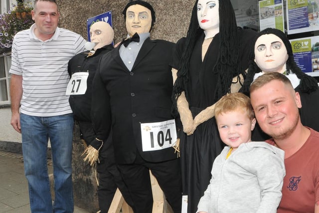 The Addams Family got bigger with Grandad Damien O'Connor and Stephen and Freddie Hackett