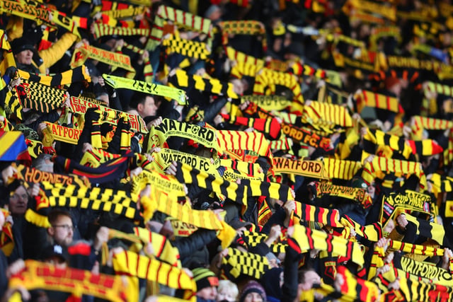 Watford fans have the highest profanity rate of all Premier League football fans (8.9% of their tweets contain a swear word).