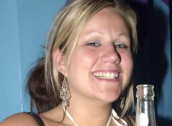Vicky on an night out in Flares in 2006.