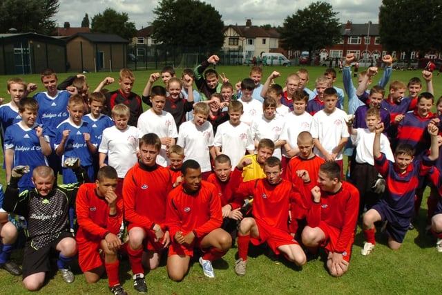 The annual Yates Trophy football tournament held at Moorbrook School, Fulwood