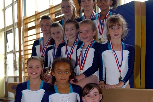 Gymnasts, aged from six to 16, celebrate success at Preston Gymnastics Club
