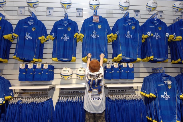 Team shirts were sold exclusively through the club shop and its website - a policy which went against Premier League heavyweights, whose kits dominate the racks of high street sports retailers.