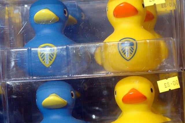 How about Leeds United plastic ducks for the bath?
