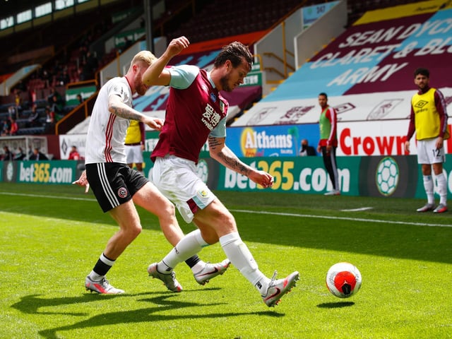 Wolves had little joy through the middle as Long, Tarkowski and company protected the edge of their penalty area resolutely. Stuck a boot in when needed, stopping Podence in his tracks in the second half.