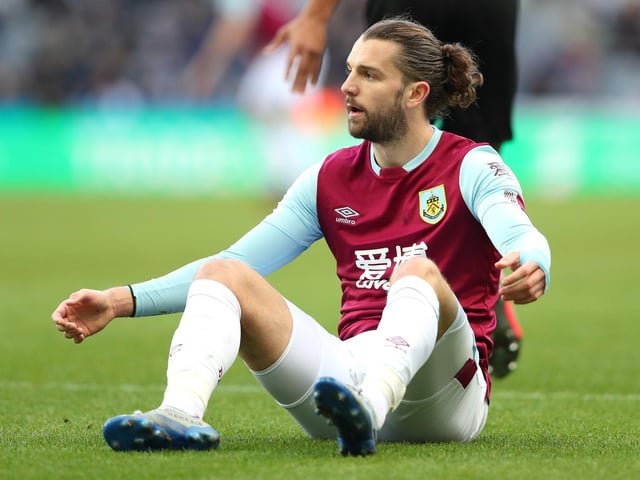 Didn't effect the game to the extent he has done in recent weeks, but worked hard across the line to close the Wolves defence. Blazed over the bar on the turn before the break before being withdrawn with a suspected knee injury.