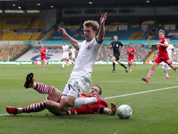 Leeds United survived a barrage of Barnsley pressure to record a 1-0 victory. Picture by Martin Rickett/PA Wire.