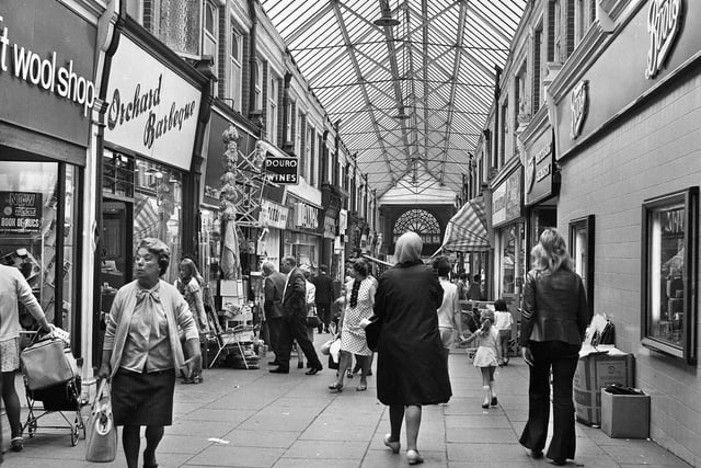 The Makinson Arcade in August 1971.