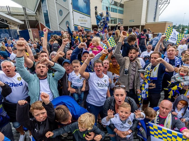 Leeds United - Championship winners 2020.
