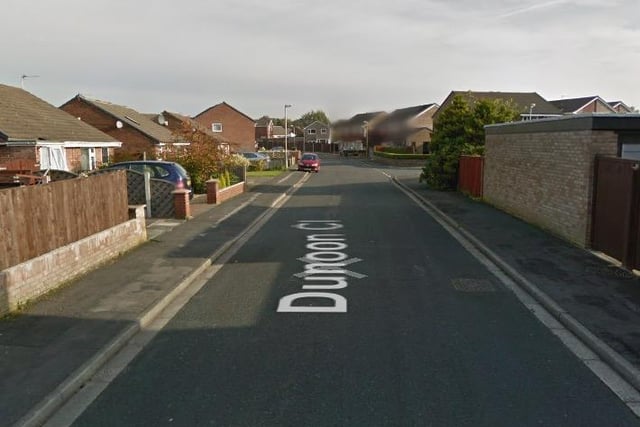 There were 12reports of anti-social behaviour in or near Duncoon Close during May 2020