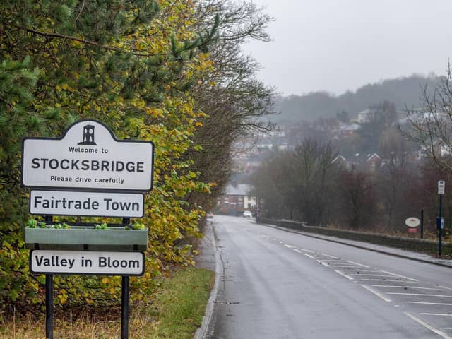 Stocksbridge in South Yorkshire was chosen for the Government's 3.6bn Towns Fund. Pic: James Hardisty