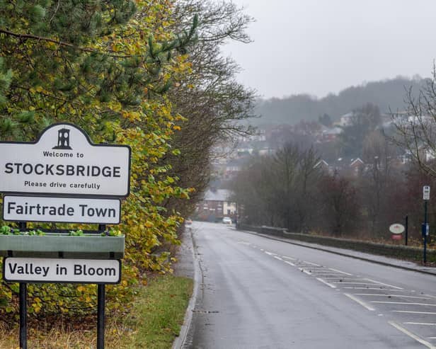 Stocksbridge in South Yorkshire was chosen for the Government's 3.6bn Towns Fund. Pic: James Hardisty