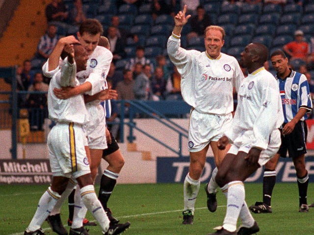 A goal from Bruno Ribeiro and a brace from Rod Wallace helped earn the Whites the spoils at Hillsborough.