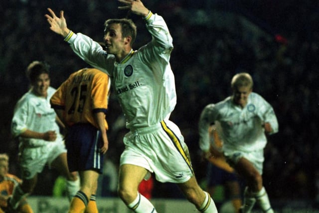 A game which has gone down in Leeds United folklore as the Whites battled back fromk 3-0 down to beat the Rams with Lee Bowyer scoring a last-gasp winner.