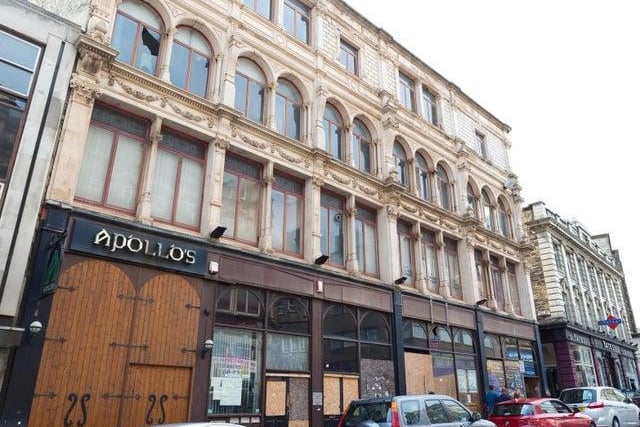 Apollo's was a nightclub in George's Square. Plans have been discussed to transform the unused building into a hotel.
