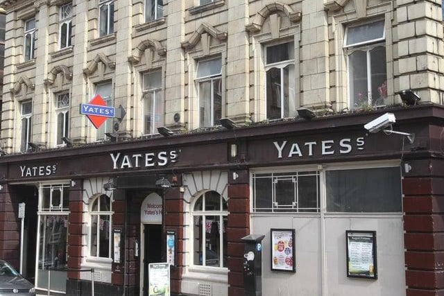Another venue known by many names over the years. This site was originally the Black Swan, later demolished, and has been Ritzy's, Nicola's and Candlelight before becoming Yates in 1992.