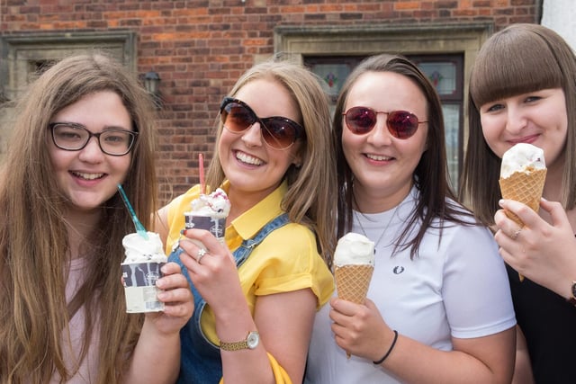 (From left) Amy Waddington, Liv Brown, Lucy Aspinall and Laura Travis