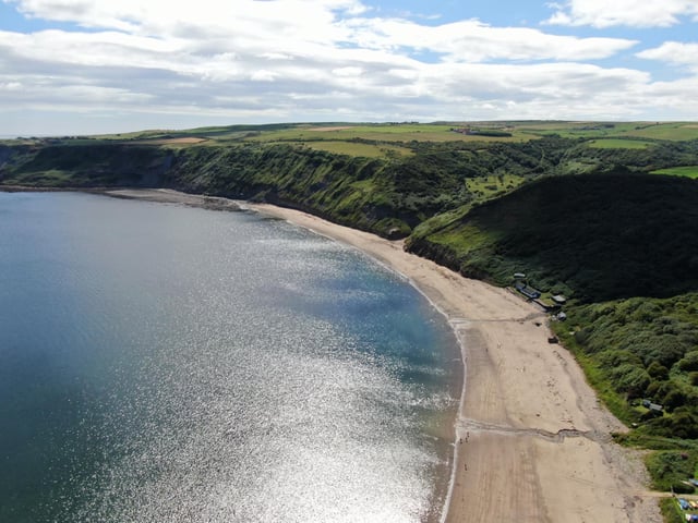 Glorious stretch of coastline