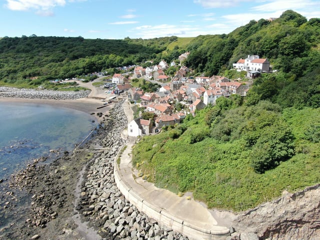 The honeypot hamlet of Runswick Bay