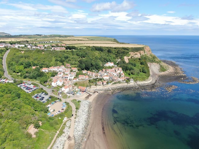 Runswick Bay from on high