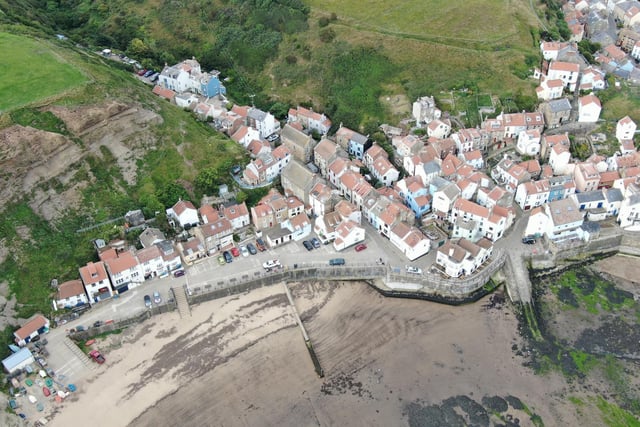 The stunning village of Staithes