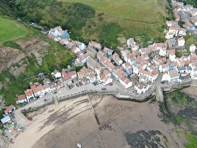 The stunning village of Staithes
