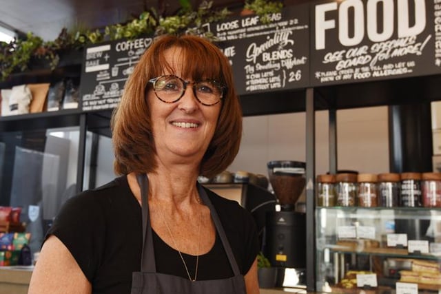 Julie Fausset is happy to welcome back customers at Brew and Bake at Preston Market