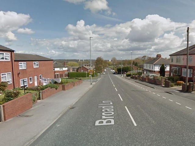 Between Whitecote Hill and Waterloo Lane.