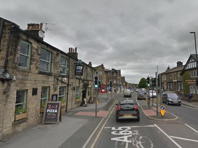 Between A6038 Bradford Road and B6153 Park Road.