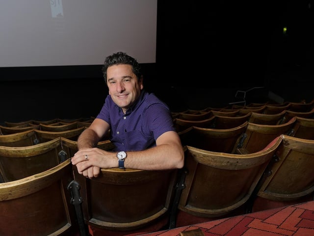 Artistic director Paul Robinson in the McCarthy where films will be screened
