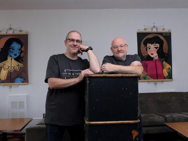 Eat Me @The SJT is opening with owners Stephen Dinardo and Martyn Hyde preparing for the launch