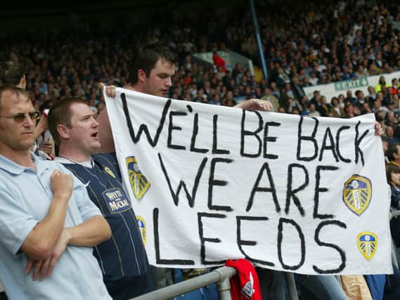 These photos turn back the clock to a season for Leeds United and its fans. PIC: Varley Picture Agency
