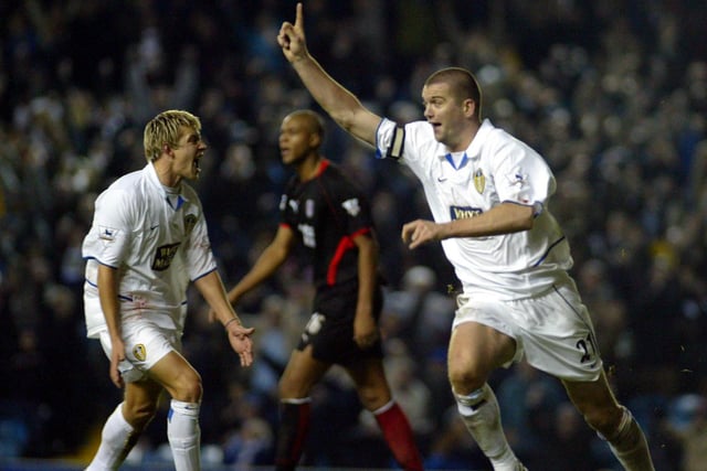 A late headed goal from captain Dominic Matteo earned Leeds three priceless points. "We dug in and played with passion," said Eddie Gray.
